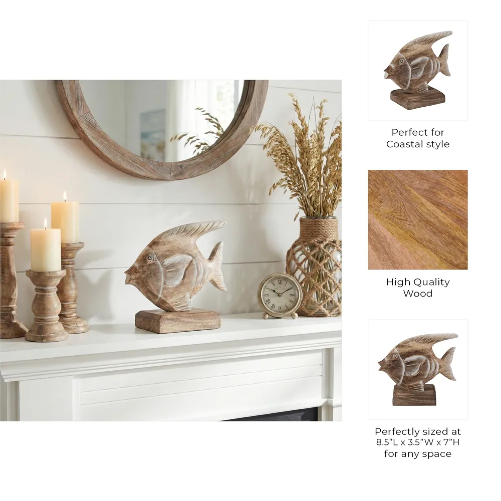 CLOVEROAK BROWN DECOR 7 (IN)