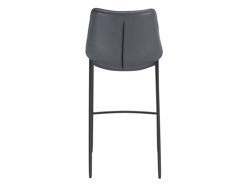 Magnus Barstool Dark Gray & Black 5