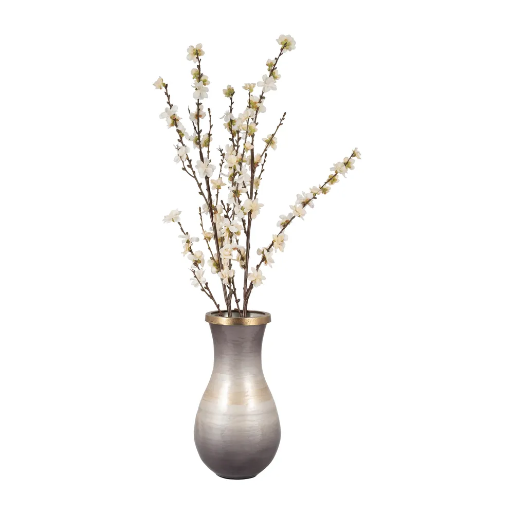 WOODSONBROOK BROWN GLASS VASE 13 (IN)