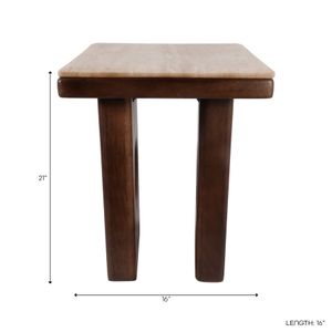 ELWINPARK TAN TABLE 21 (IN) 10