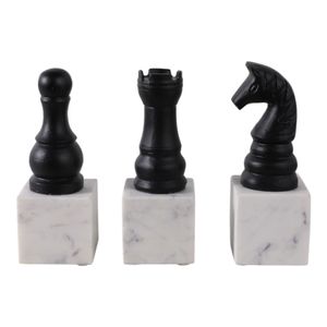 CLEOWOOD SET OF 3 BLACK DECOR 9 (IN) 1