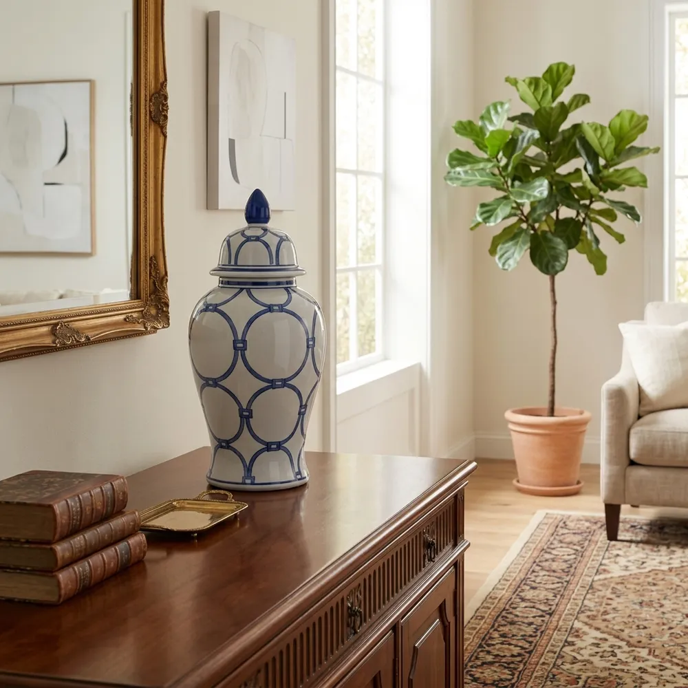 EDGARLEY BLUE CHINOISERIE 19 (IN)