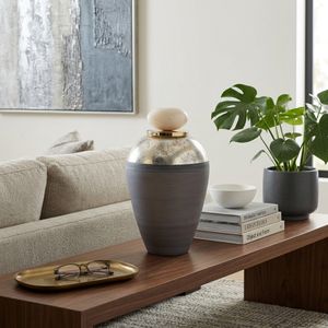 HAMLINRIDGE GRAY JAR 17 (IN) 2