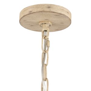 Ellisville 17.25'' Wide 4-Light Chandelier - Antique Cream 5