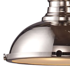 Chadwick 47'' Wide 3-Light Linear Chandelier - Polished Nickel 2
