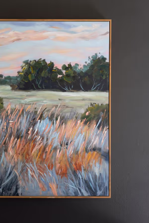 Framed Landscape Painting