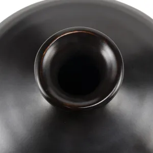 Faye Vase - Medium Black 3