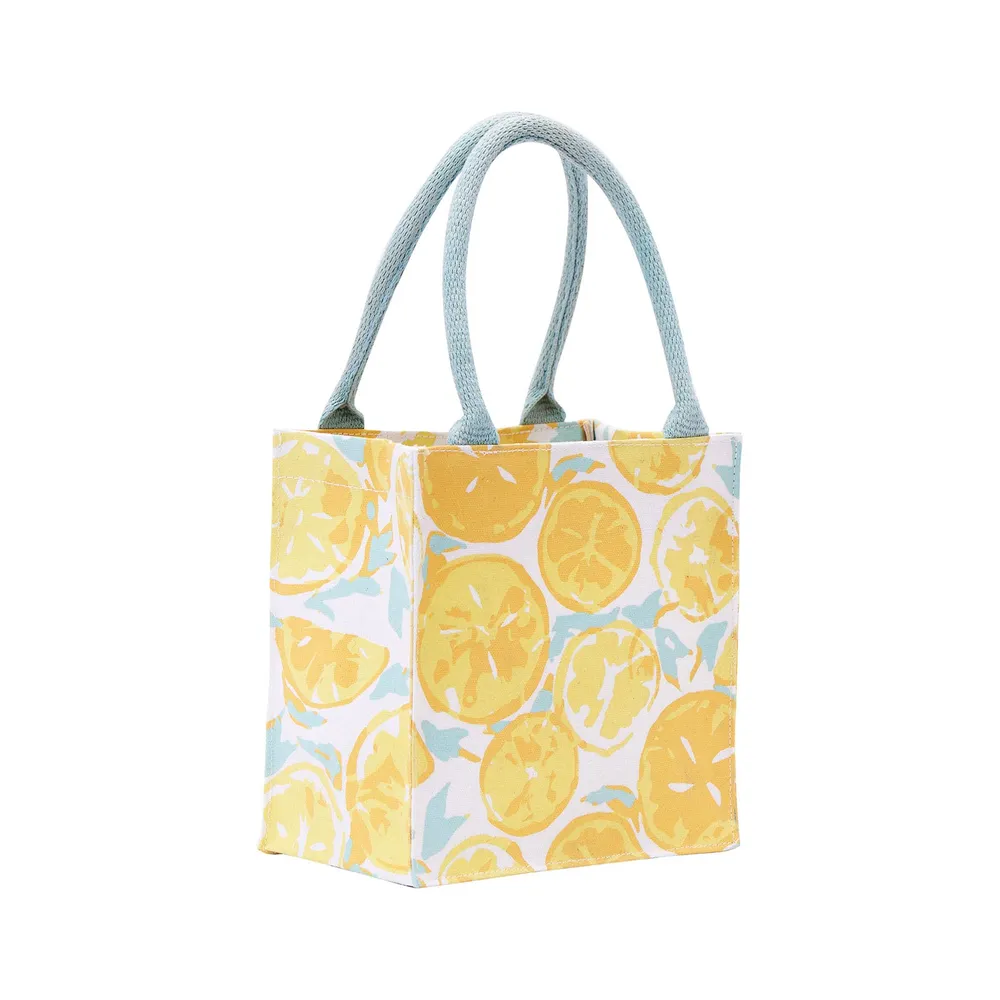 Lemon Slices Reusable Itsy Bitsy Gift Bag