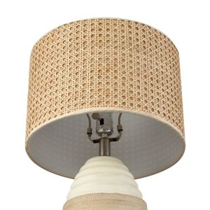 Hobart 20'' High 1-Light Table Lamp - White 5