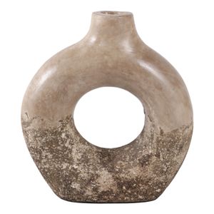 COVEDALE IVORY VASE 9 (IN) 5