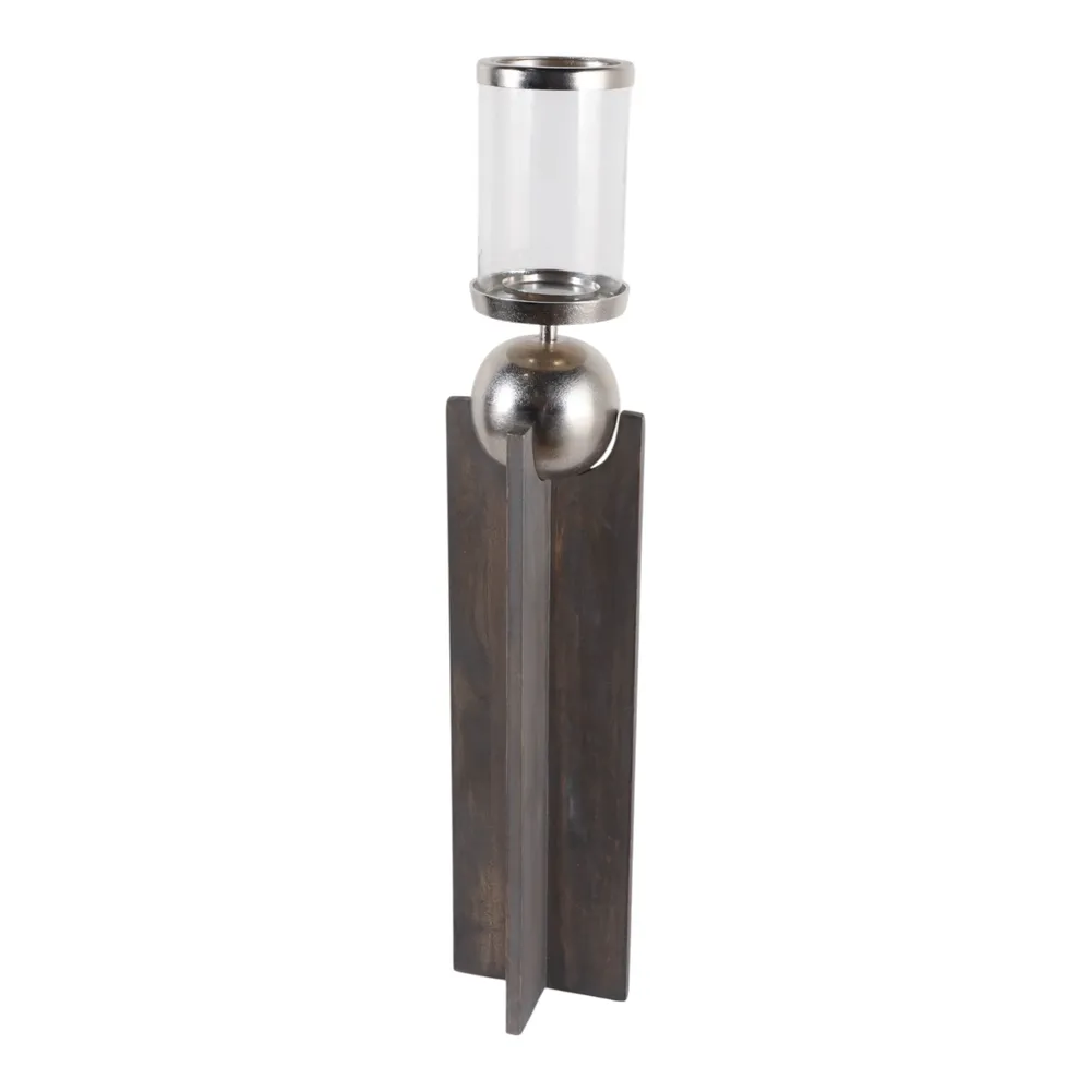 HOLDENSHAW GRAY CANDLE HOLDER 36 (IN)