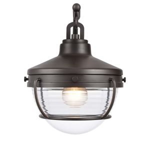 Eastport 12'' High 1-Light Outdoor Post Light - Oil Rubbed Bronze 2