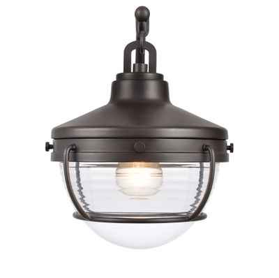Eastport 12″ High 1-Light Outdoor Post Light - Oil Rubbed Bronze