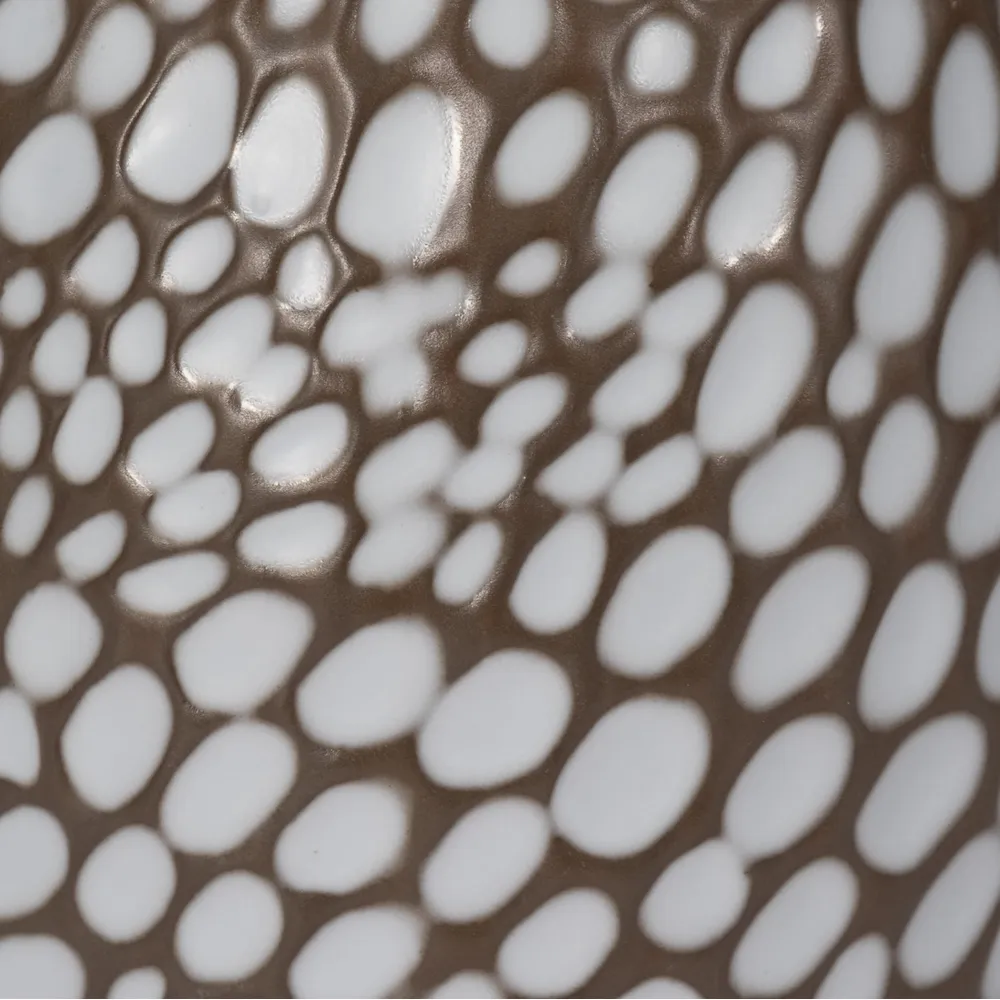 HARPERMILL BROWN VASE 10 (IN)