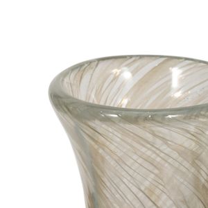 BRYNHAVEN SET OF 3 GRAY GLASS VASES 22 (IN) 7