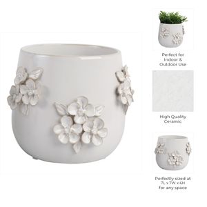 TRENTONVALE IVORY PLANTER 6 (IN) 10
