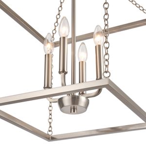 Emmett 17'' Wide 4-Light Pendant - Brushed Nickel 6