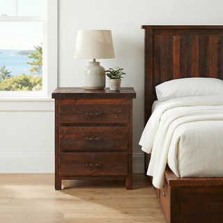 WoodShop XL Three Drawer Nightstand - Hardware Choice:  TBD
