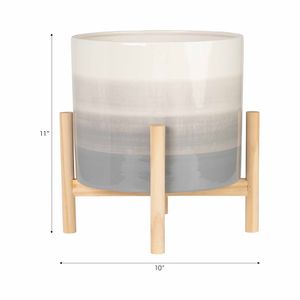 NOLOAK BEIGE PLANTER 14 (IN) 10
