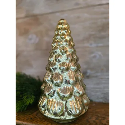 Large Midnight Gold Tree 5.1x10.6in