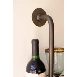 Metal Wall Wine Rack 3