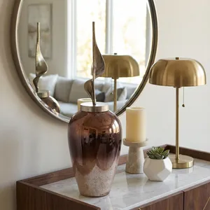 GUNNARGROVE GRAY GLASS VASE 33 (IN) 2