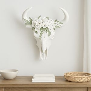 EDGEFORD WHITE WALL SCULPTURE 13 (IN) 2
