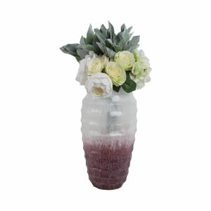 BRAMHOLM PINK GLASS VASE 16 (IN) 3