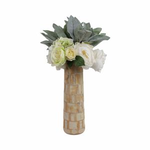 STORMGROVE BROWN GLASS VASE 14 (IN) 3