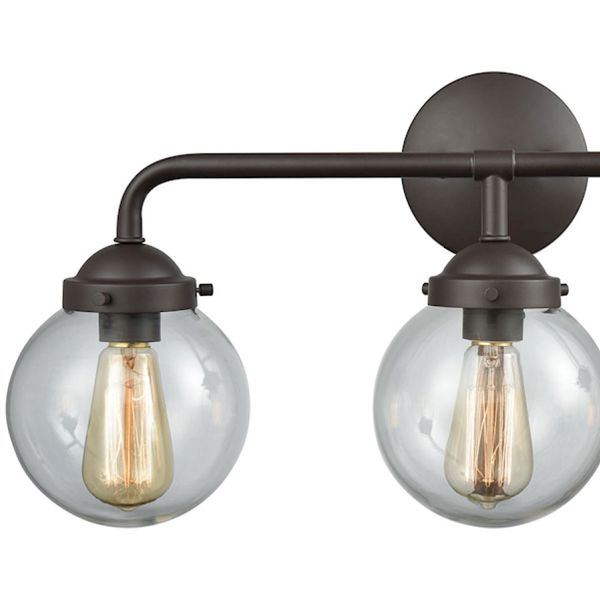Beckett 24'' Wide 3-Light Vanity Light - Oil Rubbed Bronze