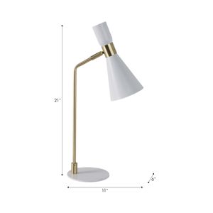 HEYDONHAVEN WHITE LAMP 21 (IN) 7