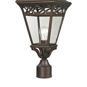 Mendham 22'' High 1-Light Outdoor Post Light - Hazelnut Bronze 4