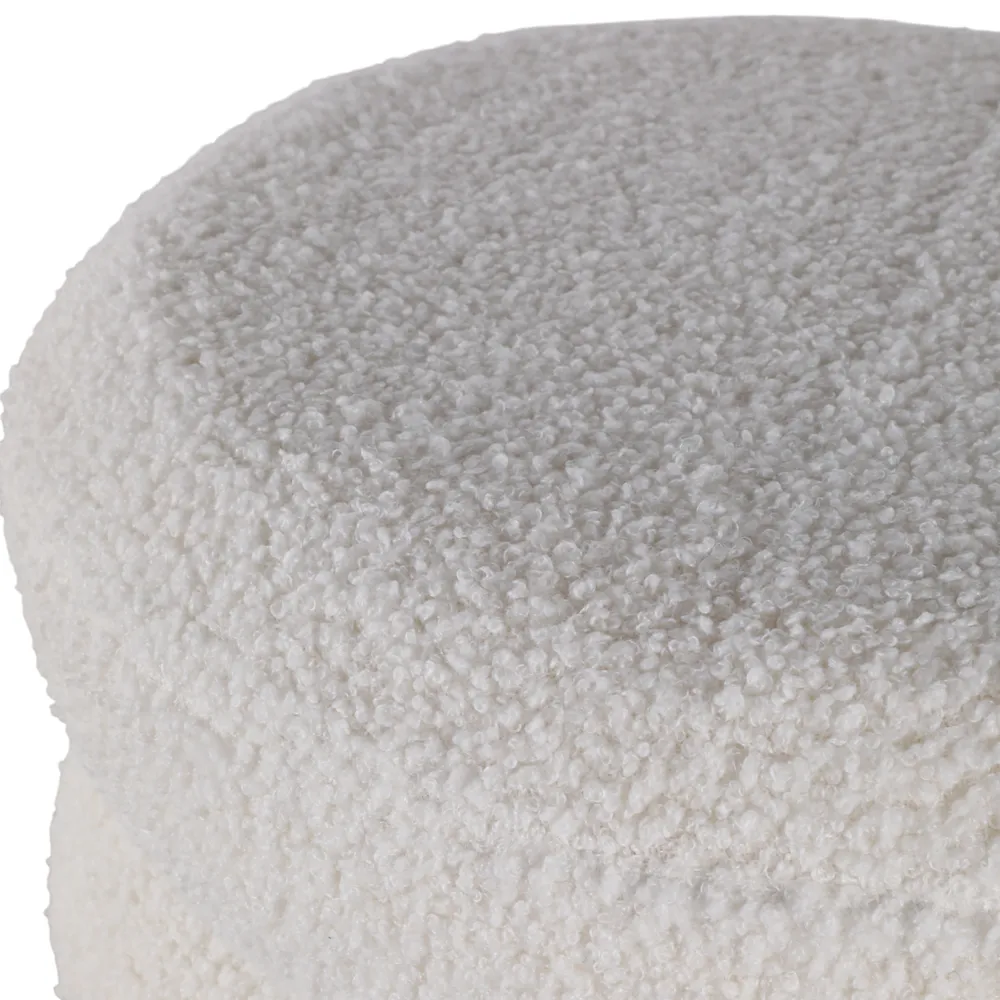 BLAINERIDGE IVORY OTTOMAN 18 (IN)