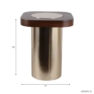 HALEYBURN GOLD TABLE 21 (IN) 8