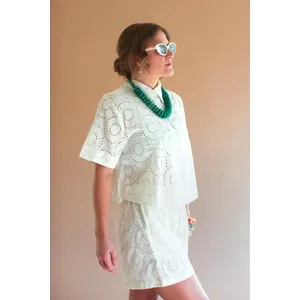 Eyelet Drawstring Short 6