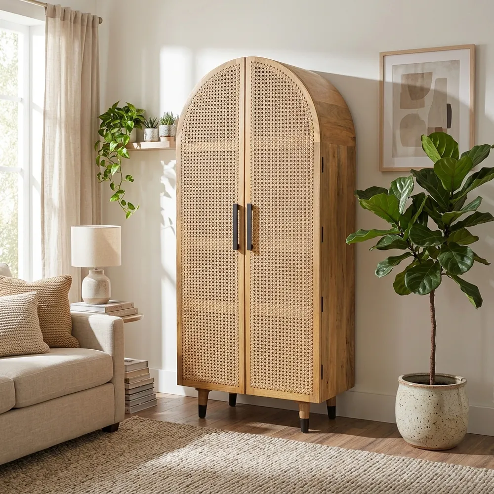HOLLISTON BROWN ARMOIRE 81 (IN)