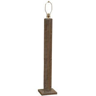 WoodShop Floor Lamp without Lamp Shade
