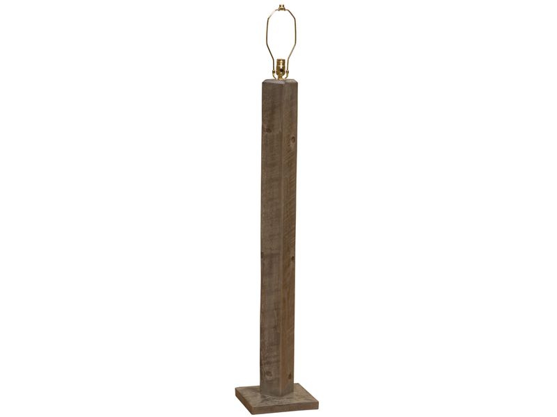 WoodShop Floor Lamp without Lamp Shade 1