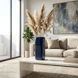 BECKHAVEN BLUE VASE 18 (IN) 11
