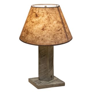 WoodShop Table Lamp without Lamp Shade