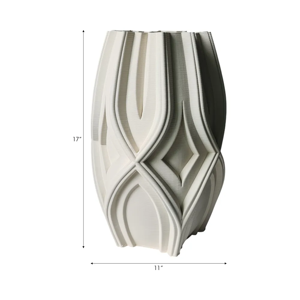 SYLVANBEACH IVORY VASE 17 (IN)