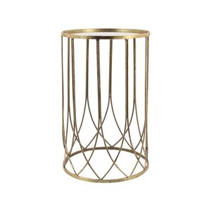KANEHOLM SET OF 2 GOLD TABLE 26 (IN) 4