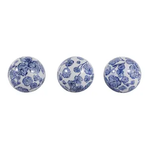 HEWITTFIELD SET OF 3 BLUE ORBS 5 (IN) 3