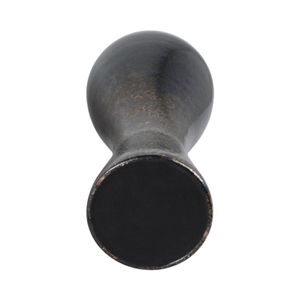THORNTON BLACK GLASS VASE 34 (IN) 8