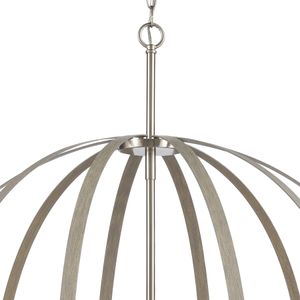 Rotunde 38'' Wide 10-Light Chandelier - Beechwood 3