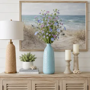 HOUSTONWOOD BLUE VASE 16 (IN) 10