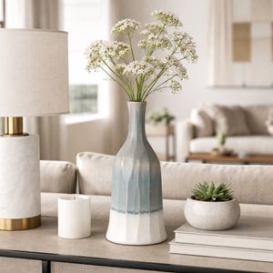 CARVERPORT BLUE VASE 15 (IN) 2