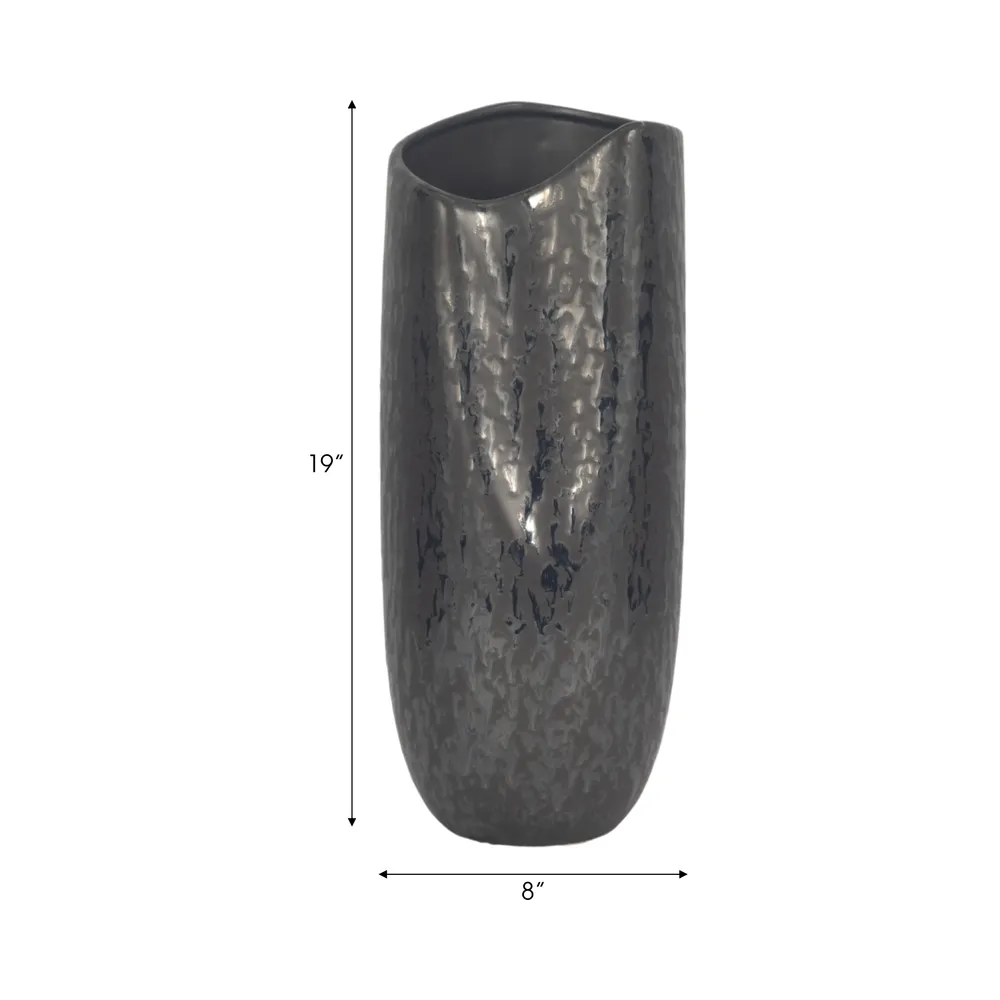 DALTONLAND BLACK VASE 19 (IN)