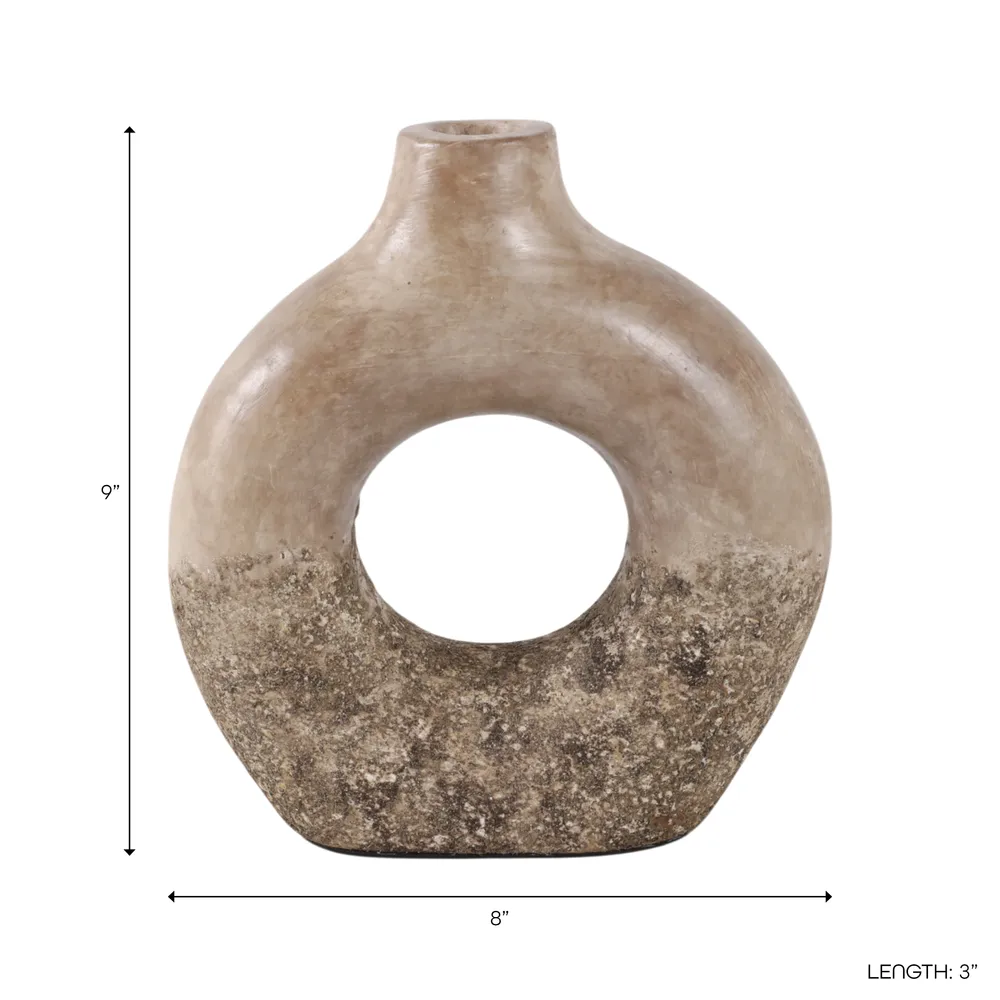 COVEDALE IVORY VASE 9 (IN)