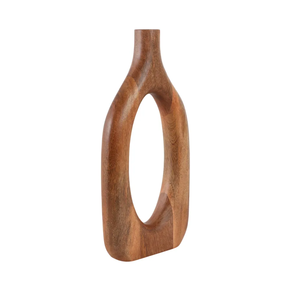 DALEBEACH BROWN VASE 18 (IN)